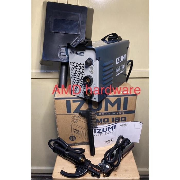 Berkualitas Izumi Mo160 Mesin Las Welding Inverter Machine Mo Mma 160 Ampere (1 Pabrik Dgn Daiden