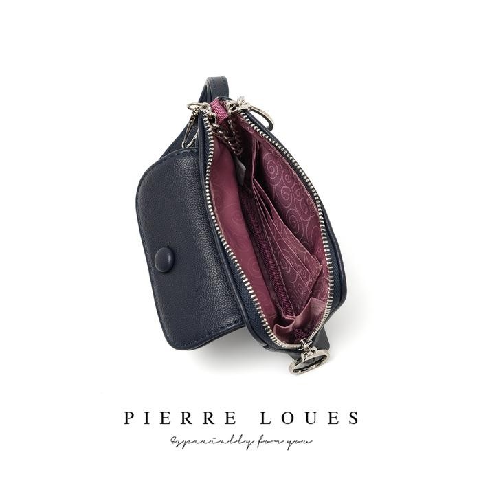 [Exclusive di Tiktok] Dompet Koin Mini Wanita Kulit PU PIERRE LOUES Morina Wallet