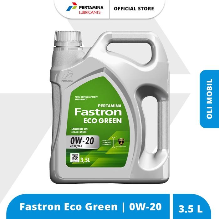 PERTAMINA Fastron Eco Green Series [ Oli Mobil 3.5 L ]