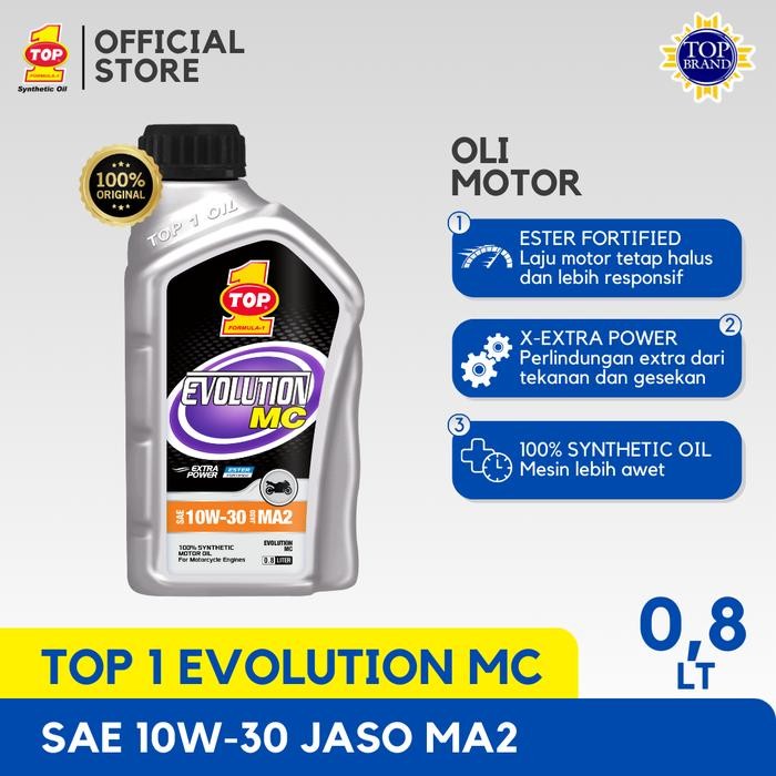 Oli Motor SMO EVOLUTION MC SAE 10W-30 0.8L - Supra GTR - CB 150R - Satria Oil