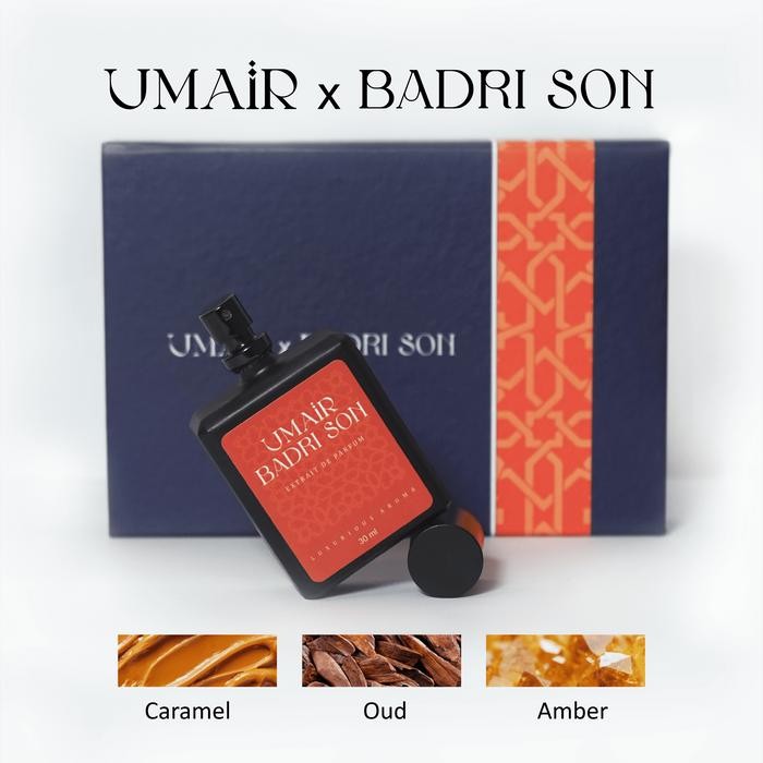 ZiZa- Umair - Parfum Umair Badri Son -Aroma Caramel Amber Oud Premium