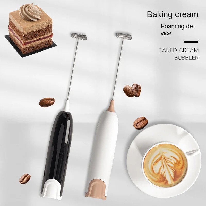 Coffee Frother Electric Mini Milk Frother Milk Stirrer Frother Milk Cap Household Milk Frother Home 