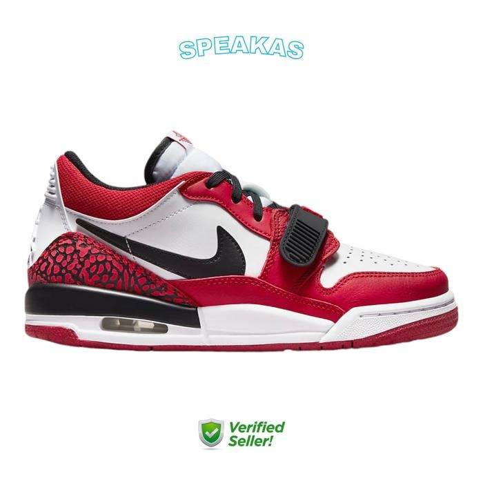 Nike Air Jordan Legacy 312 Low White Black Gym Red (GS) Original BNIB