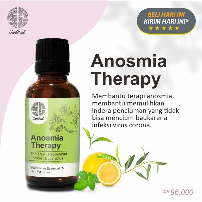 Anosmia terapi essential oil aromaterapi untuk anosmia treatment 30 ml