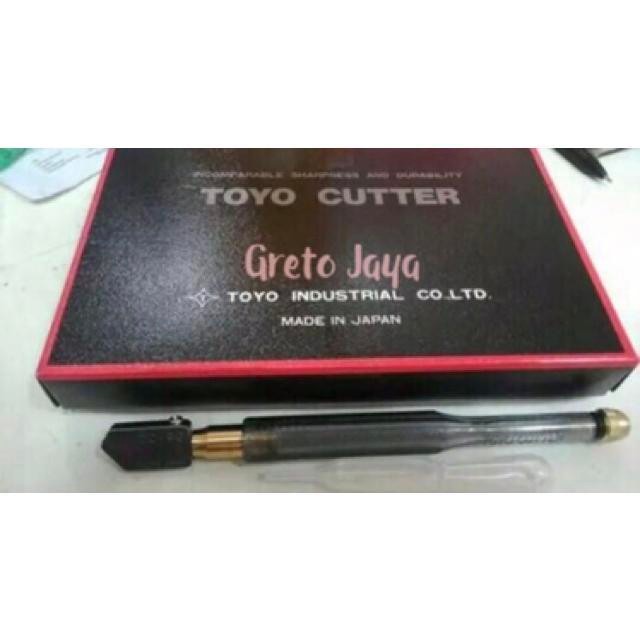 Lansungkirim- ( Toyo Tc-90 ) Alat Potongan Pemotong Alat Potong Kaca Glass Cutter Tc90 Tc 90