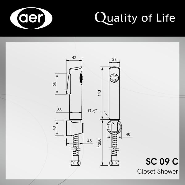 BisAiNstan- Aer Toilet Shower Jet Washer Jet Shower Bidet Spray Semprotan Cebok Bilas Kloset