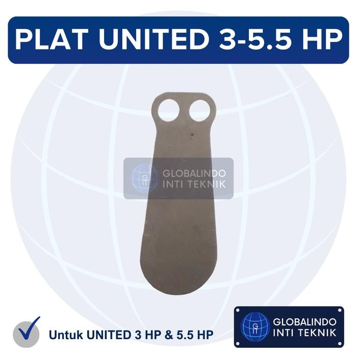 KirimLgsG- Plat Klep Kecil / Valve Plate Kompresor Angin United Unoair 3 & 5.5 Hp