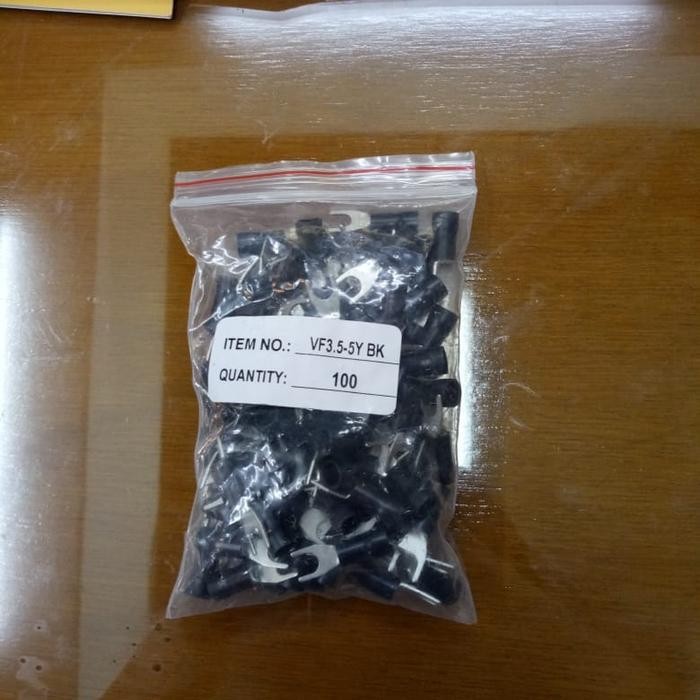 Skun Y Skun Garpu 3,5-5 Warna / Skun Kabel 4mm