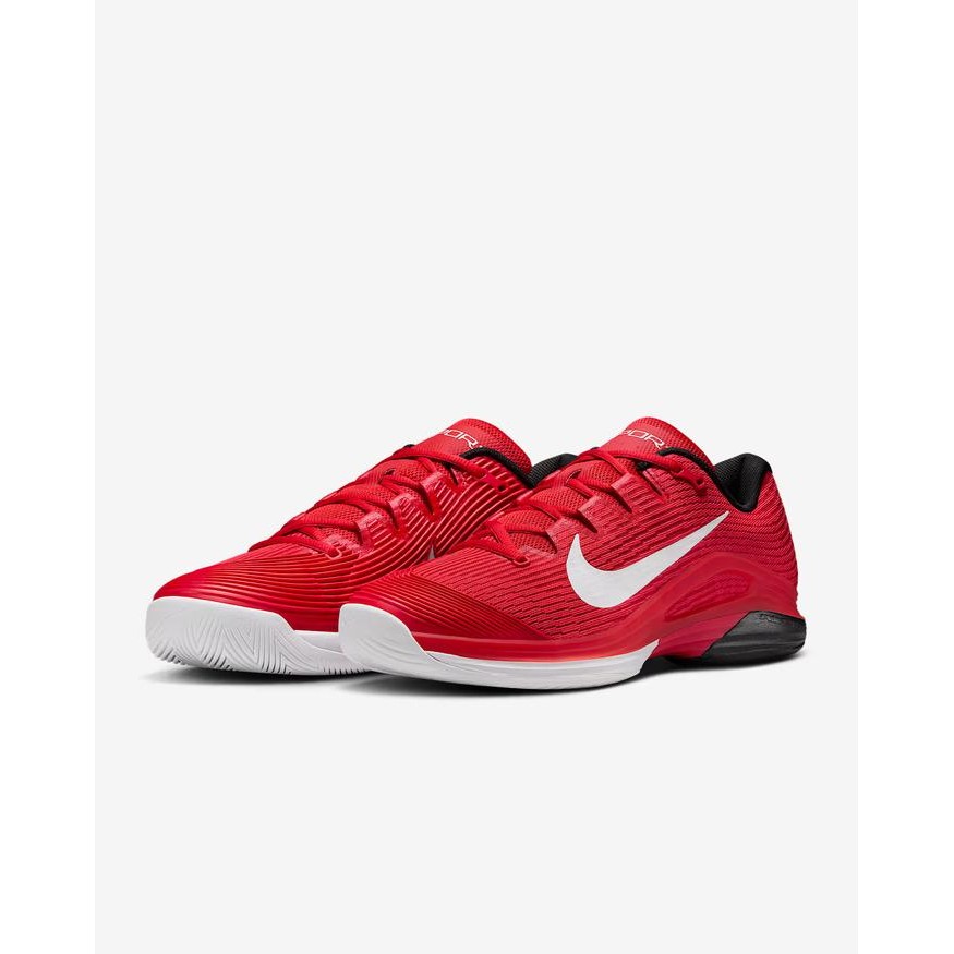 Sepatu Tennis Pria Nike Vapor 12 Men's Hard Court Tenis Shoes Sport - University Red/Black/Gym