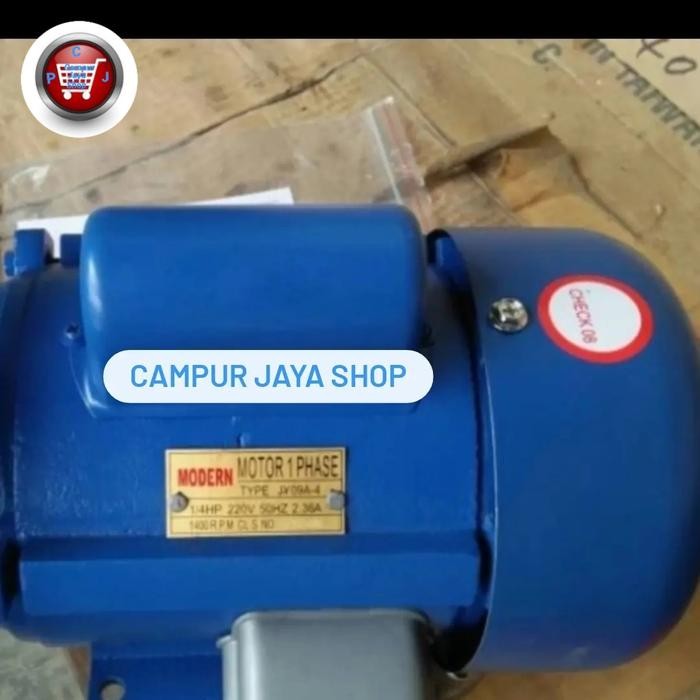 ELEKTRO MOTOR DINAMO 1/2 PK 0,5 HP MESIN PENGGERAK ORI MODERN MURAH