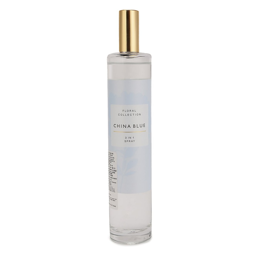 China Blue Mark & Spencer (M&S) 3 in 1 Spray 100ml Parfum Perfume