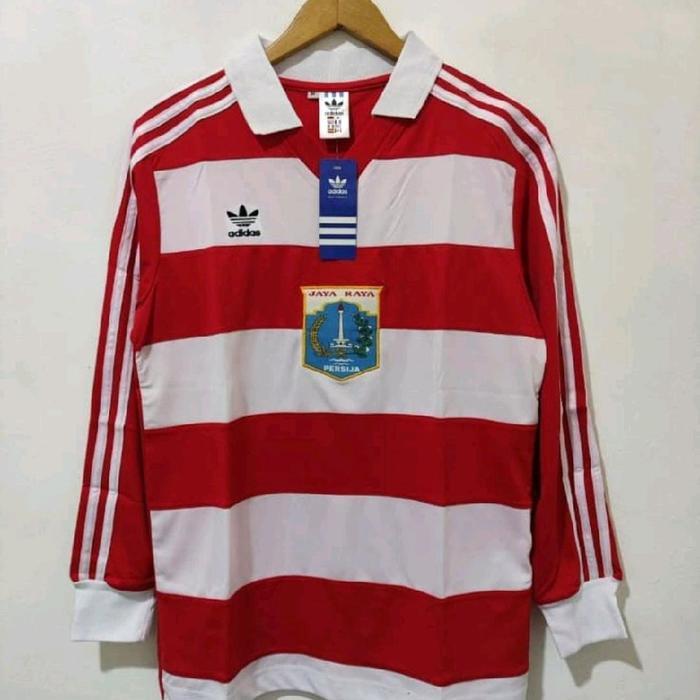 Jersey Retro Persija 1985 Lengan Panjang Pria Dan Wanita