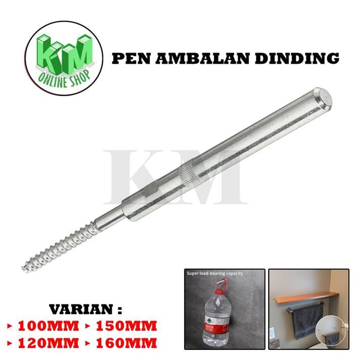 NEW Pen Ambalan Fisher Viser Dinding 120 mm dan 160 mm