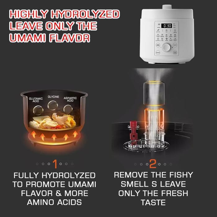LAHOME Smart Electirc Pressure Cooker 5L Panci Presto Multifungsi Low Watt Slow Cookers