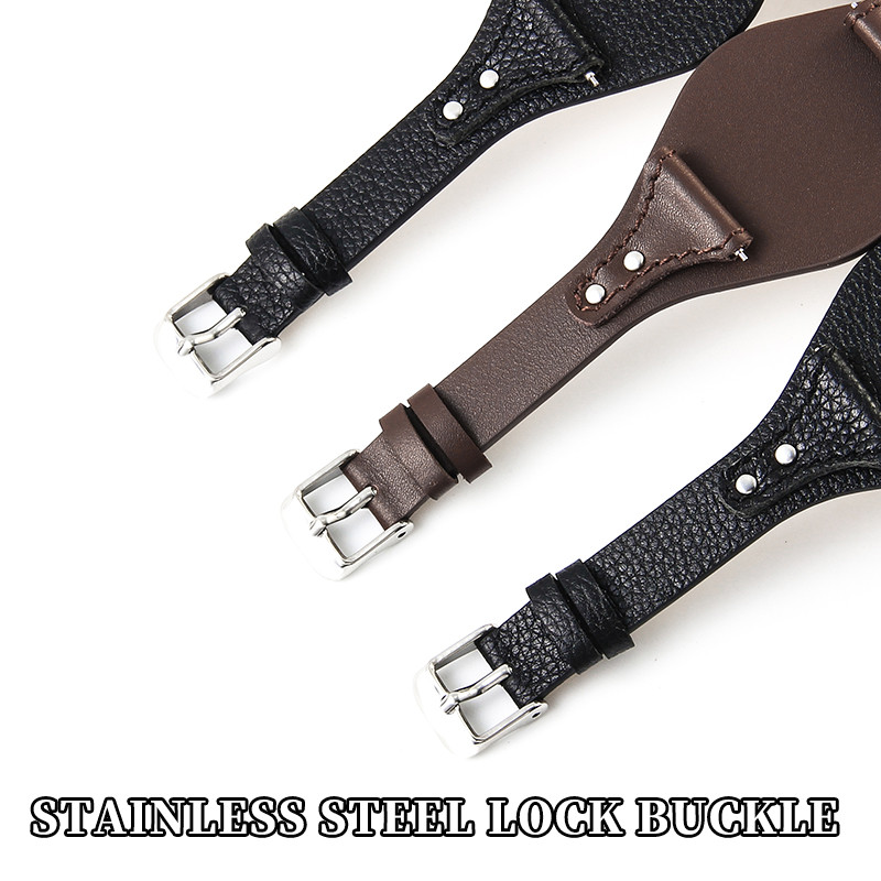 For Fossil ES4045 ES4114 ES4113 ES3838 ES3625 ES3616 Series Genuine Cowhide Resilient Breathable