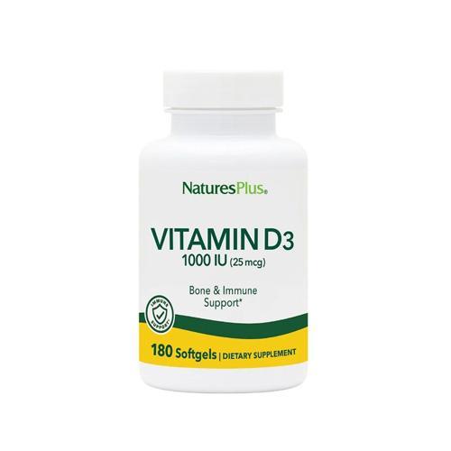 NATURE'S PLUS VITAMIN D3 1000 IU 180 SOFTGEL/NATURES PLUS/VITAMIN D