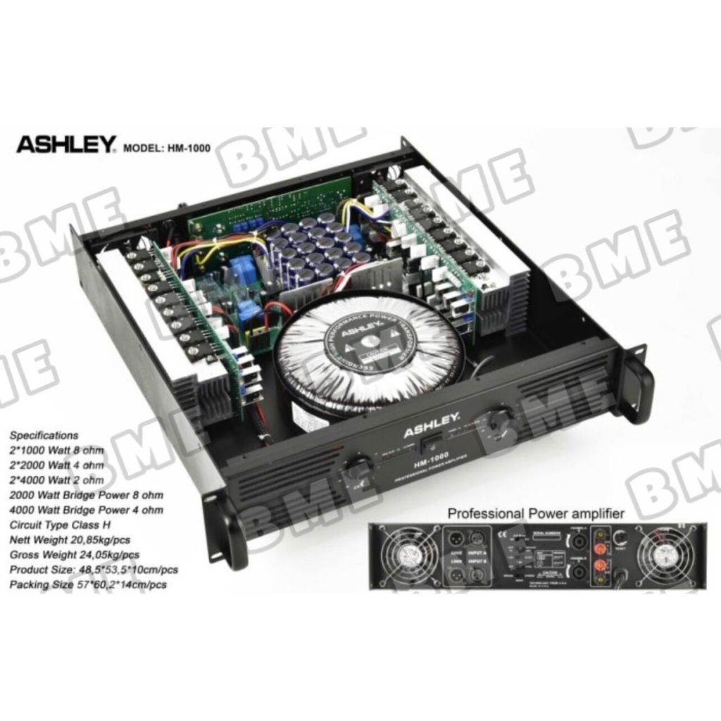POWER ASHLEY HM1000 HM 1000 ORIGINAL