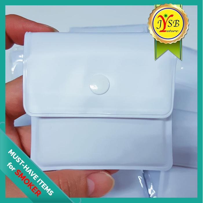 NEW Dompet Asbak Rokok / Portable Pocket Wallet Ashtray Fireproof PVC