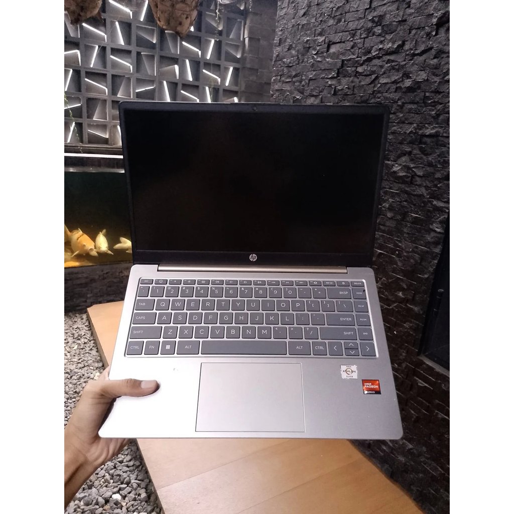 HP 14-em0223AU AMD Athlon Silver 7120U Ram Ready Stock Java Solution
