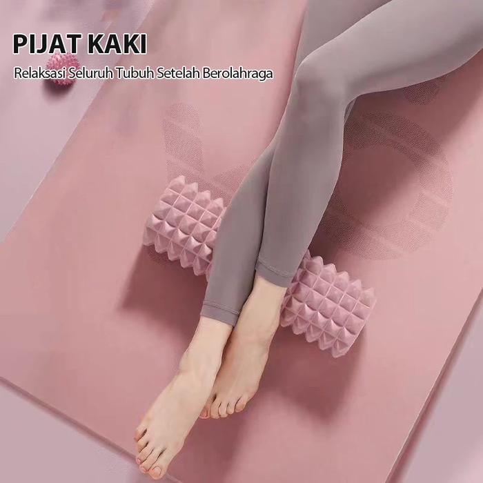 Promo CodXmvp Foam Roller Yoga Pria & Wanita Multi Warna & Ukuran Alat Pijat Otot Fitness Gym