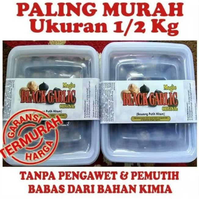 Black Garlic Bawang putih hitam tunggal 500gr