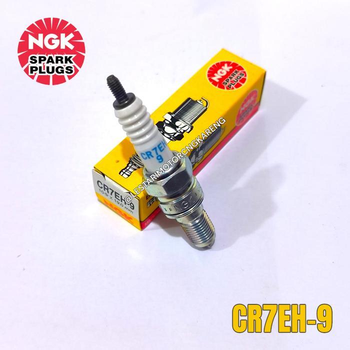 BUSI MOTOR NGK CR7EH-9 ASLI VARIO KARBU LAMA / TECHNO 110 CR7EH CR7EH9