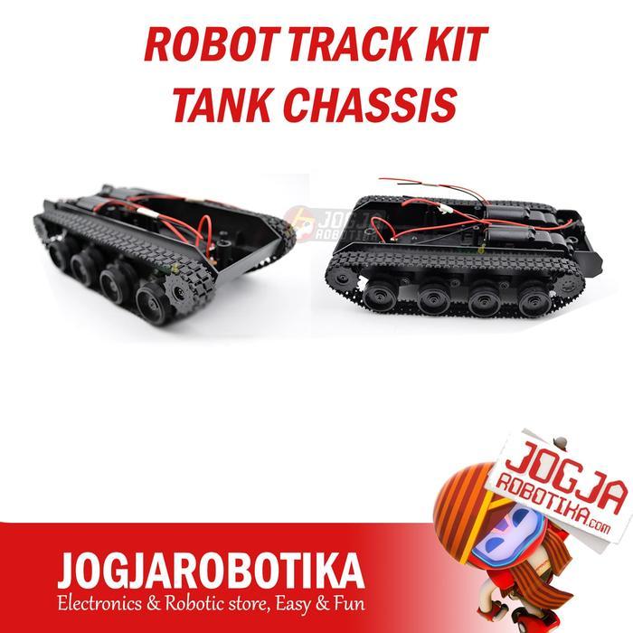 SASIS ROBOT TRACK KIT TANK CHASSIS SMART ROBOT ARDUINO