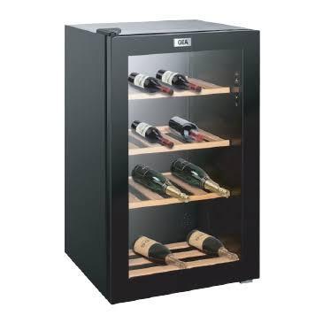 Gea Wine Chiller / Kulkas Pendingin Wine SC 100R / SC 100 R / SC100R 30 Botol 72 watt 94 Liter Hitam