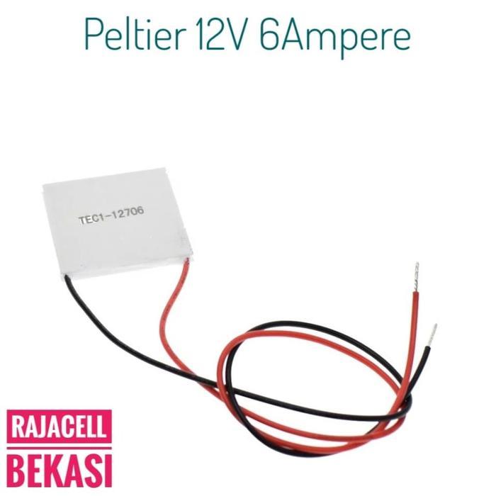 PELTIER TEC1 12706 12V 6A TEC THERMOELECTRIC COOLER PELTIER PERTIR
