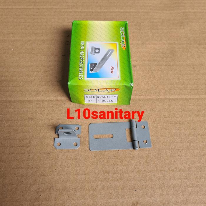 NEW Overpal Plat / Overval Plat / Cantolan Gembok 2" inch