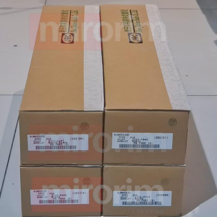 Ic Asli Jrc Njm Njm5532Dd Njm5532D Njm4580D Njm4558Dd Ne5532 4580 4558