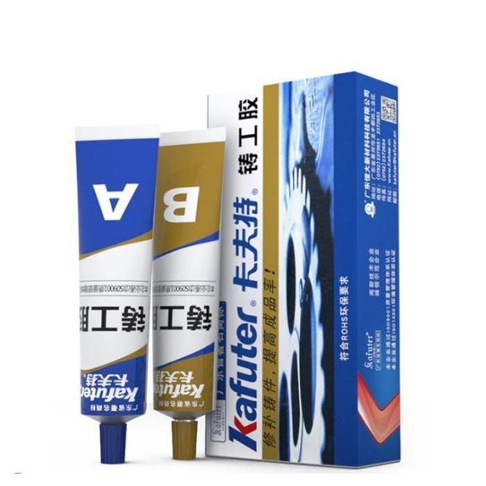 "New" Lem Epoxy AB Kuat Metal Casting Glue Penambal Besi Radiator Anti Bocor Kayu Keramik Plastik
