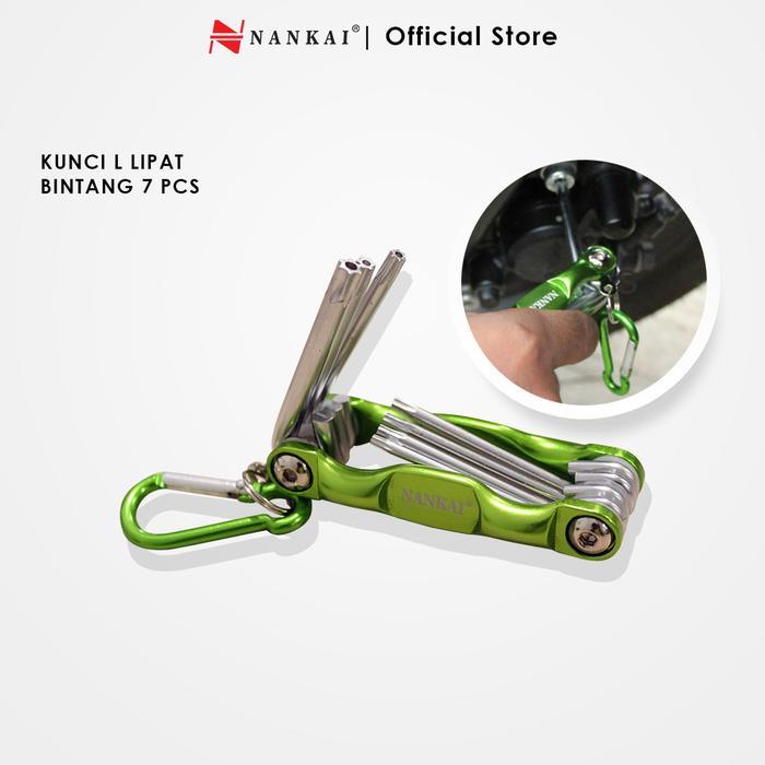 Tekiro - Kunci L Lipat Bintang 7 Pc