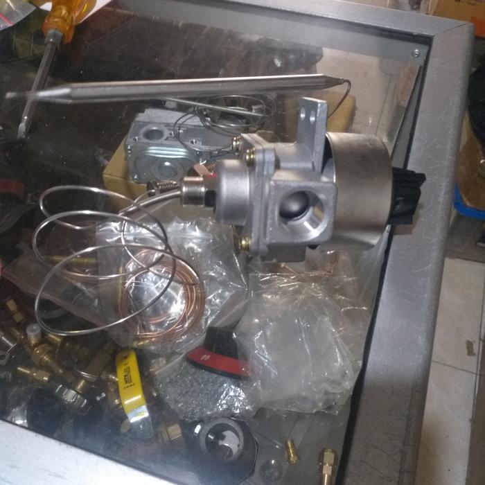 thermostart deep fryer fomac