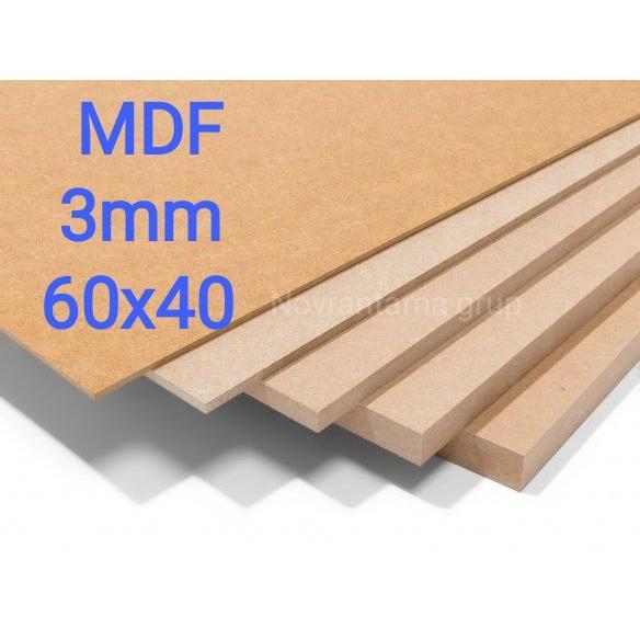 Papan Mdf 3Mm (60X40)Cm, Triplek Mdf, Papan Kayu Mdf, Plywood Mdf Pasti Promo