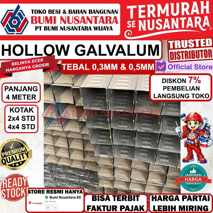Hollo Gipsum 4x4 2x4 0,4 Hollow Gipsum Holo Pelafon 4x4 Hollo Galvalum