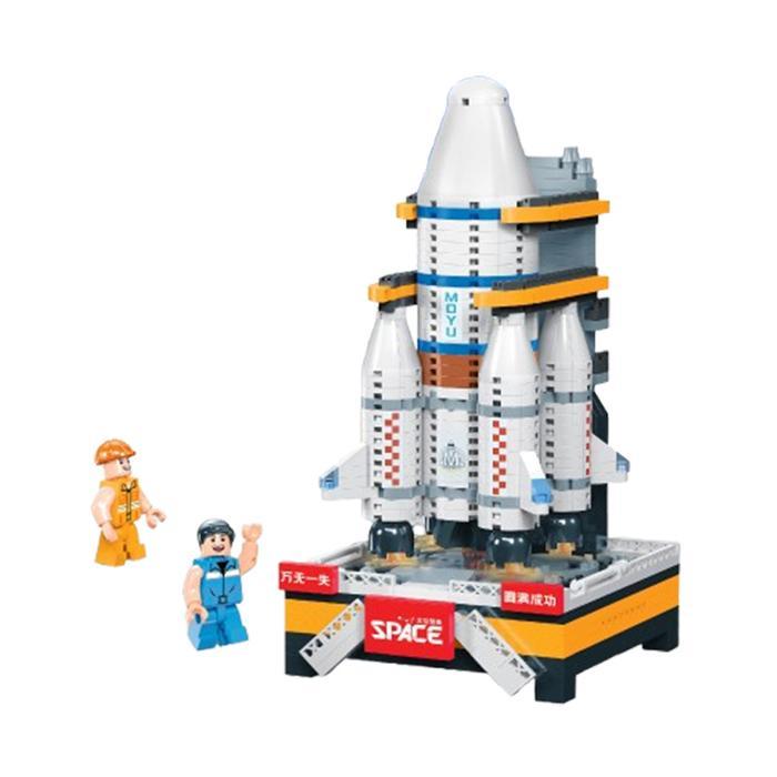 Bricks Kingdom Set 742 Pcs Mini Bricks Rocket Launcher Original High Quality Saigon