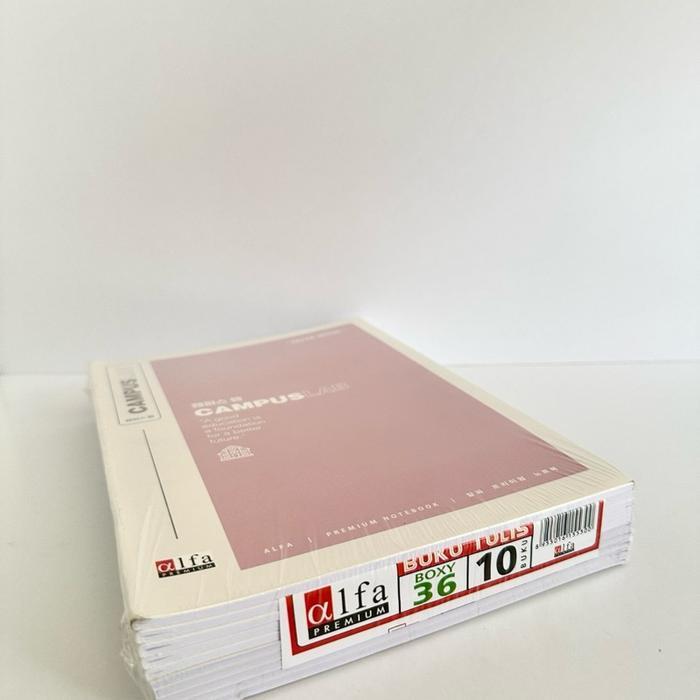Buku Tulis Boxy 36 Pastel - Korean Notebook - Aesthetic Notebook