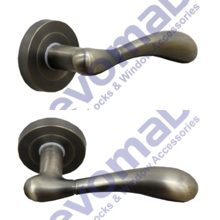 Evomab Lever Handle Gagang Pintu Classic Klasik Antik Free Ring Kunci