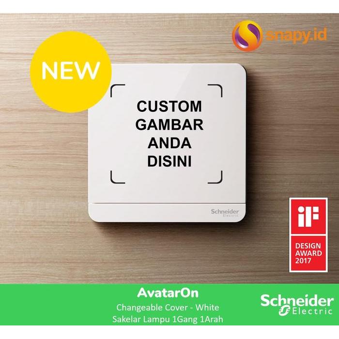 CUSTOM CETAK SAKLAR SCHNEIDER AVATARON