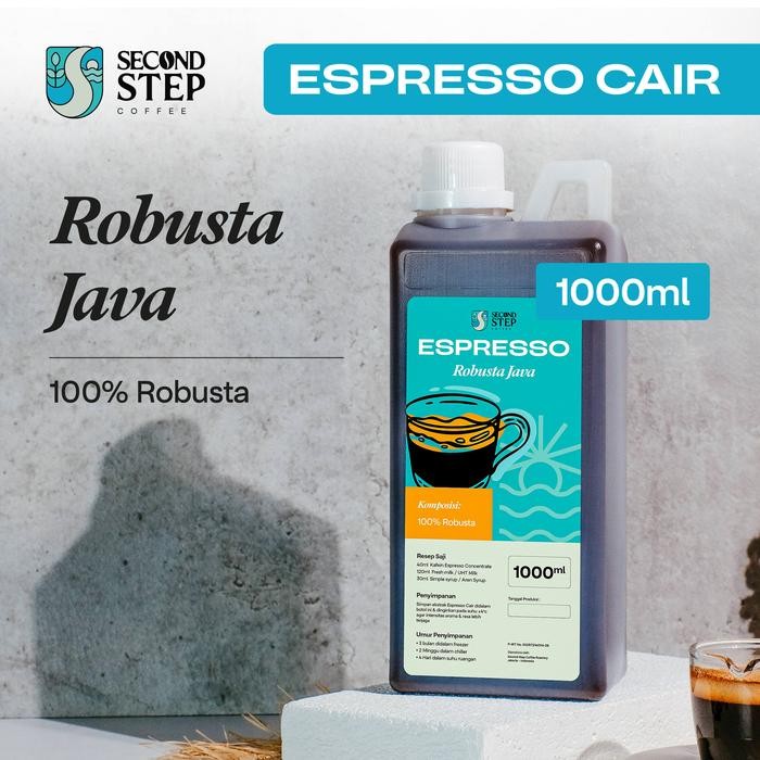 

oW.galiban - Espresso Cair Robusta 1 Liter Kopi Konsentrat Murni Asli