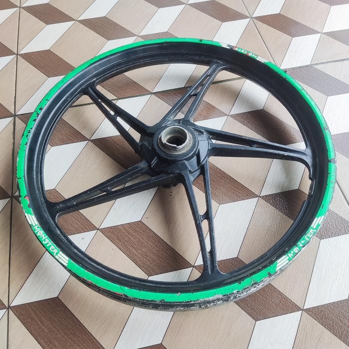 velg velk racing resing depan ori Jupiter mx old new original asli