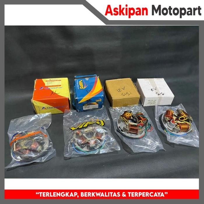 Aneka Spul Sepul Set Komplit Cdi Platina Vespa Upgrade 12 Volt 6 Volt Super Sprint Bajaj Px Ps