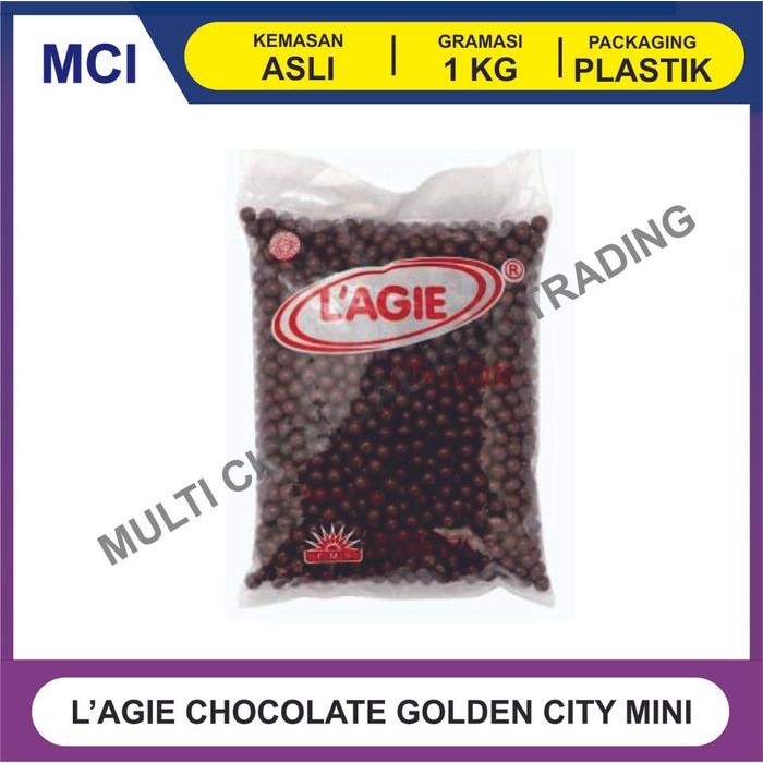 

Silahkan Order] SNACK COKELAT LAGIE GOLDEN CITY MINI COKLAT 1 KG - 1 DUS 6 PCS