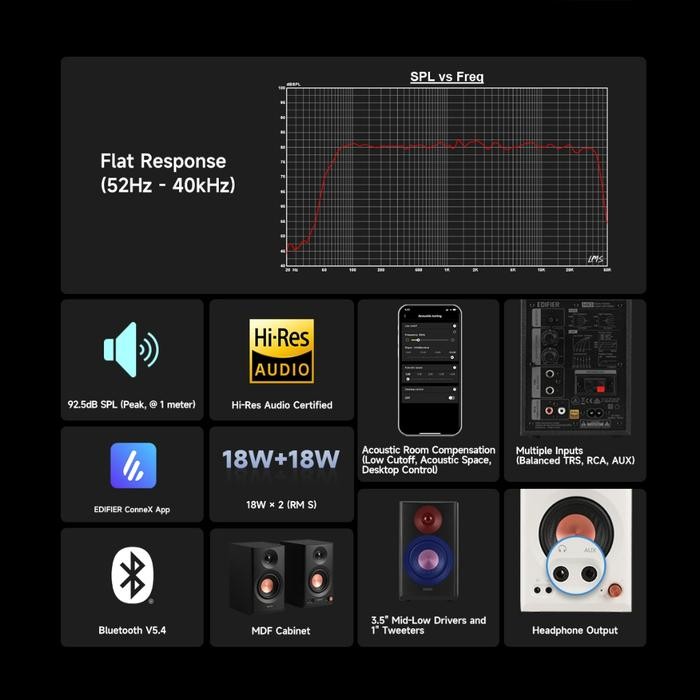 EDIFIER MR3 Powered Studio Monitor Speakers
