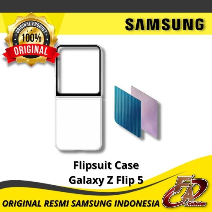 Samsung Galaxy Z Flip 5 Flip Suit Case Original Resmi Samsung