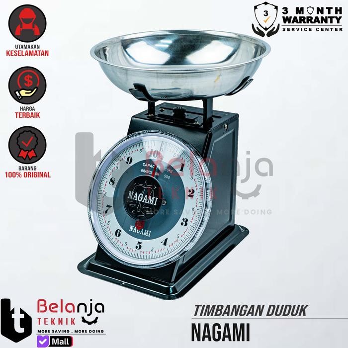 Nagami Timbangan Duduk Jarum 20 Kg Timbangan Duduk 20Kg