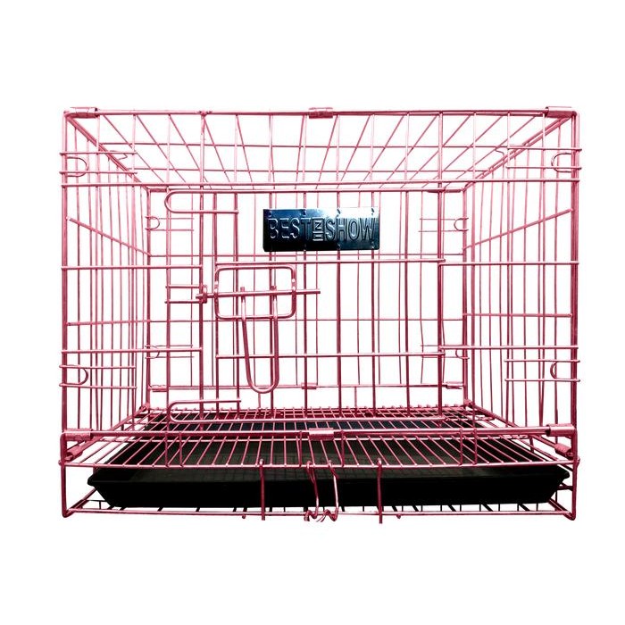 Kandang Dog Cage PC 01 PINK - Kandang Besi Best In Show