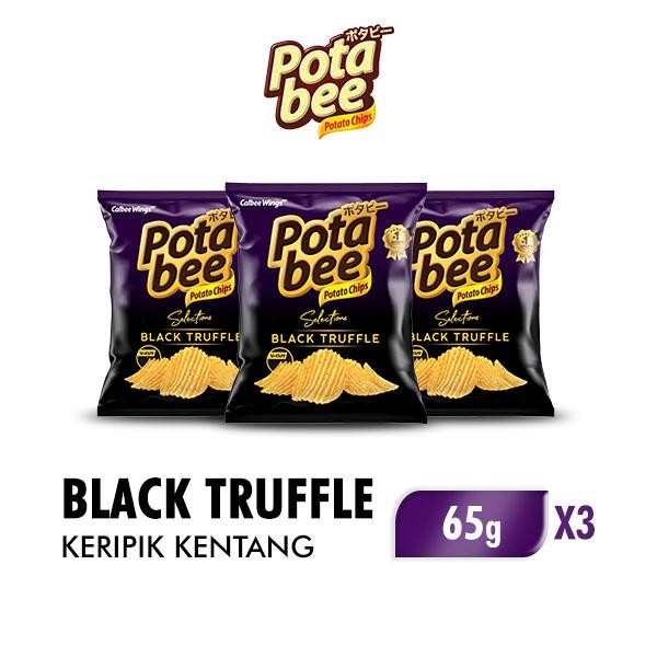 

Potabee Selections Keripik Kentang Black Truffle 65g x3