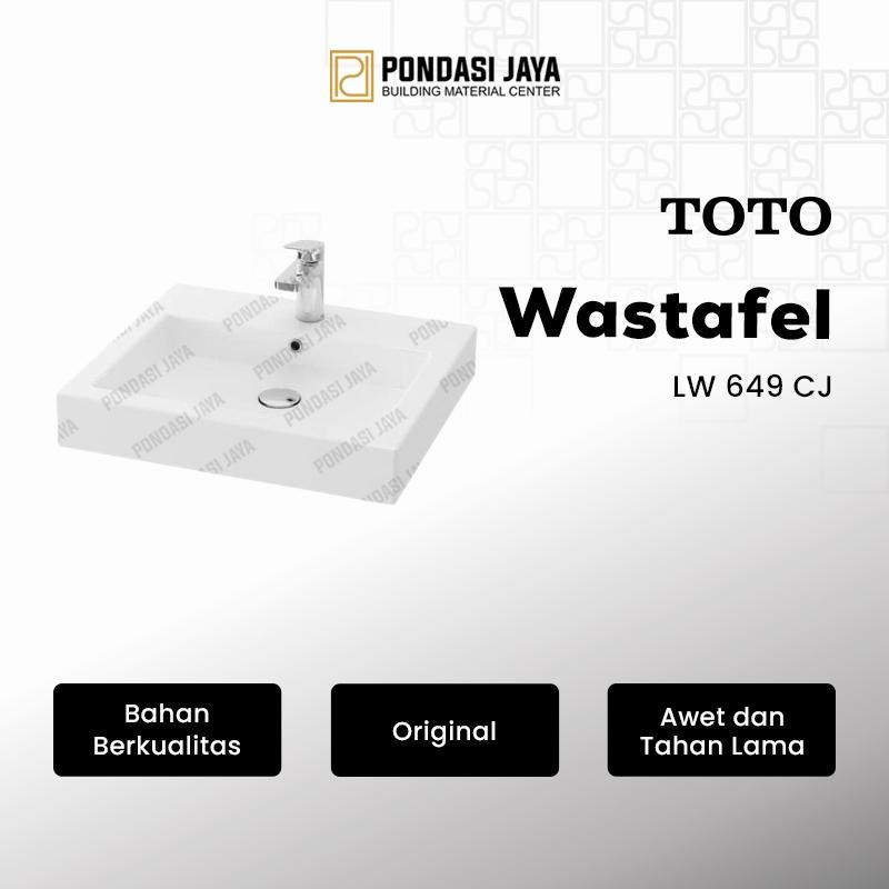 TOTO Wastafel LW 649 CJ Desain Minimalis Mewah